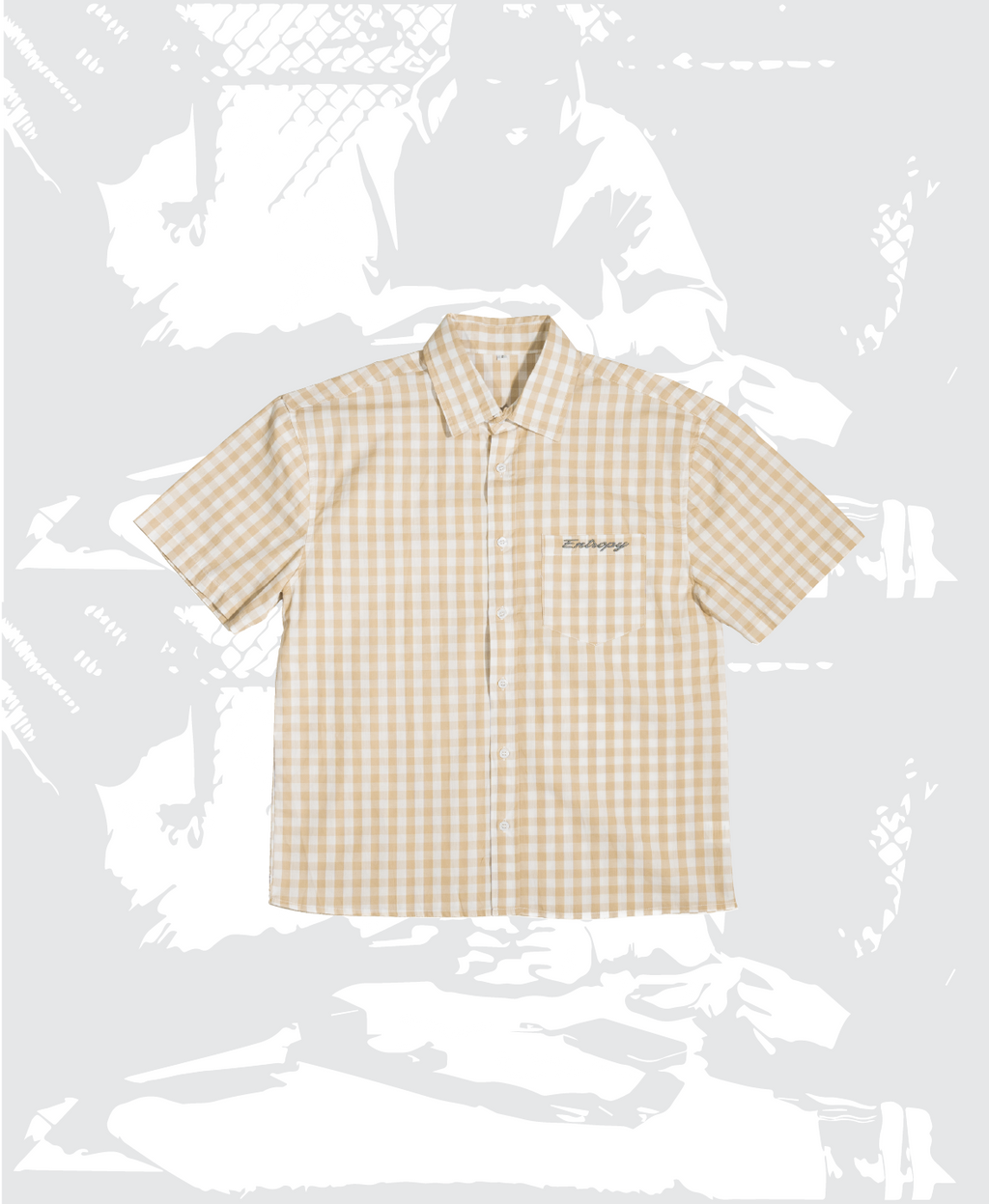 Beige Button Up