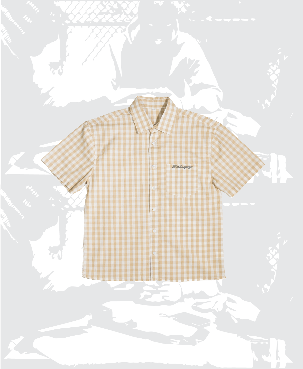 Beige Button Up