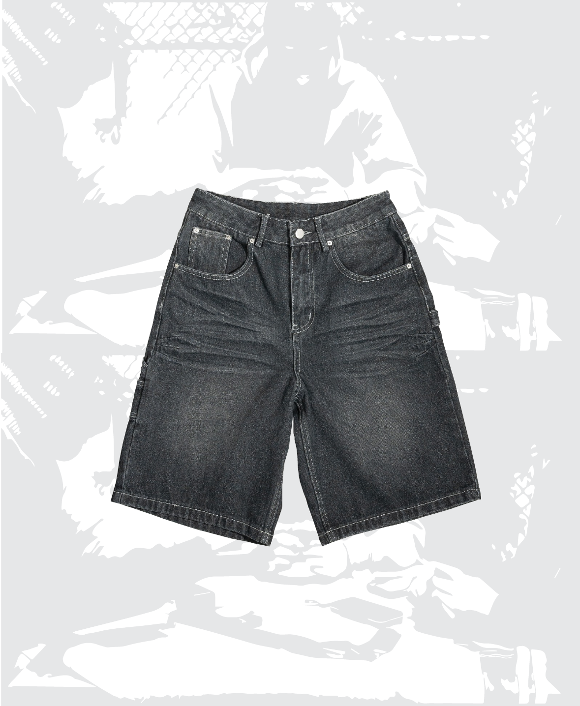 Black Fade Jorts