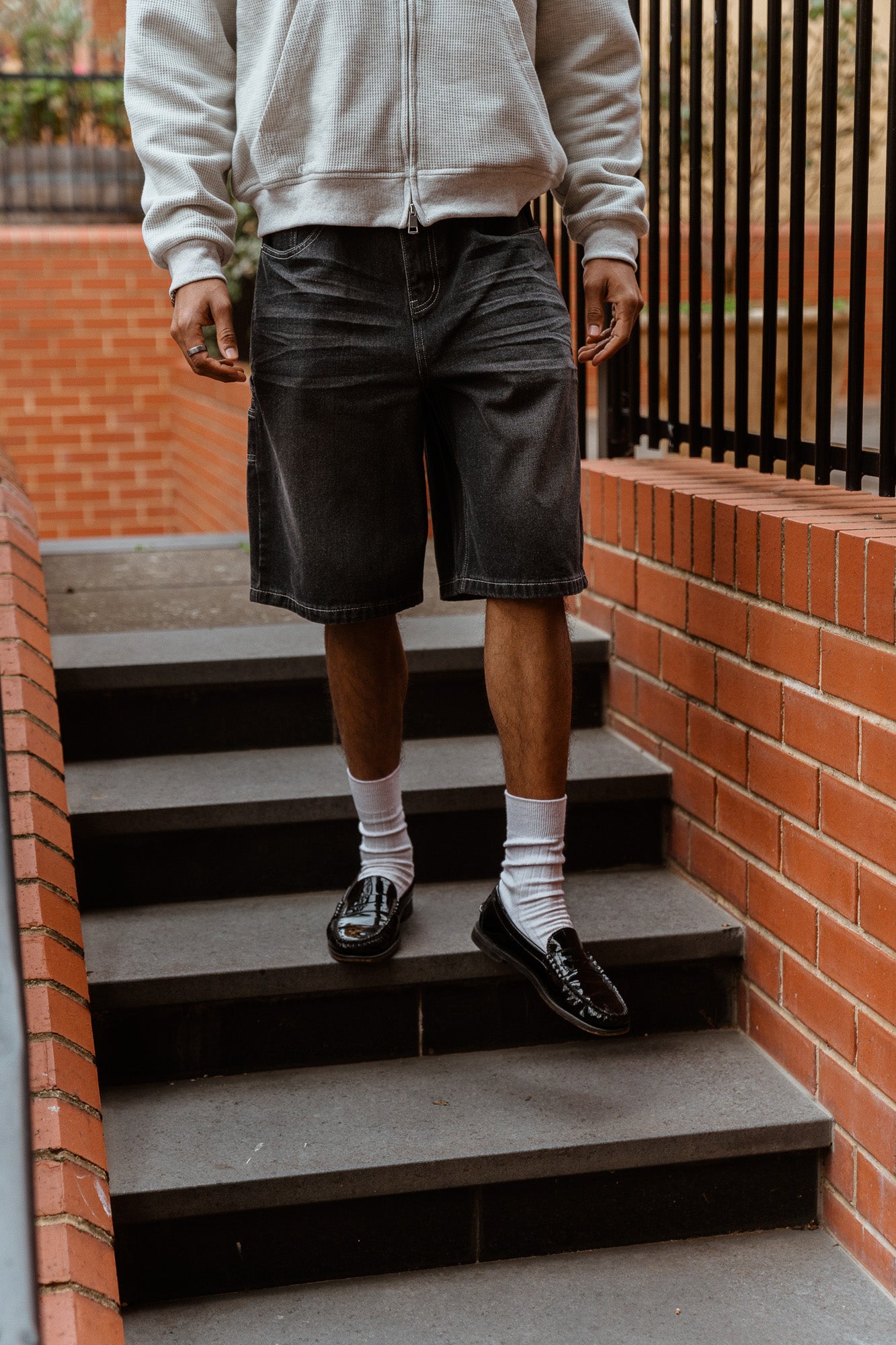Black Fade Jorts
