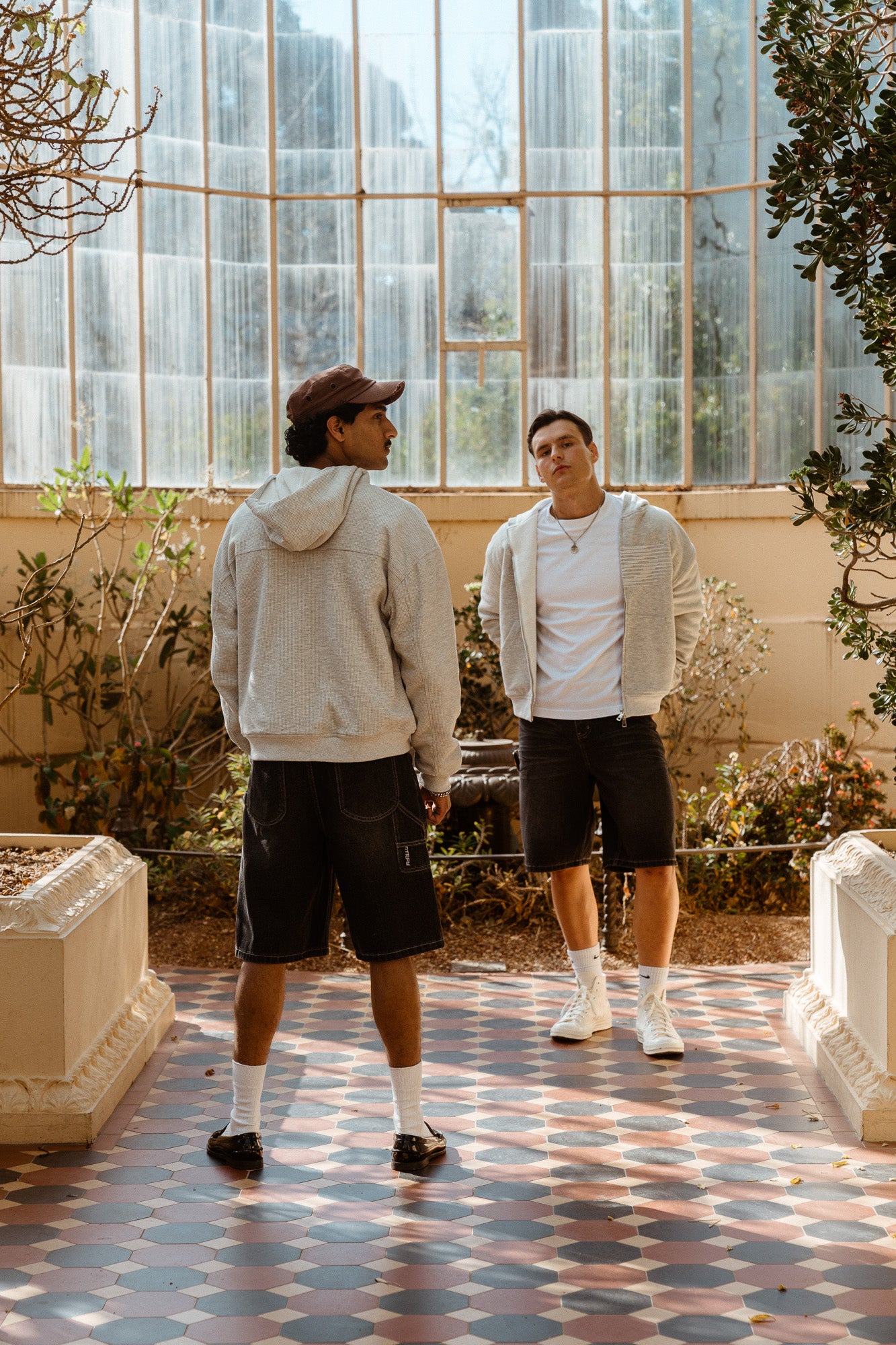 Waffle Hoodie + Jorts Bundle