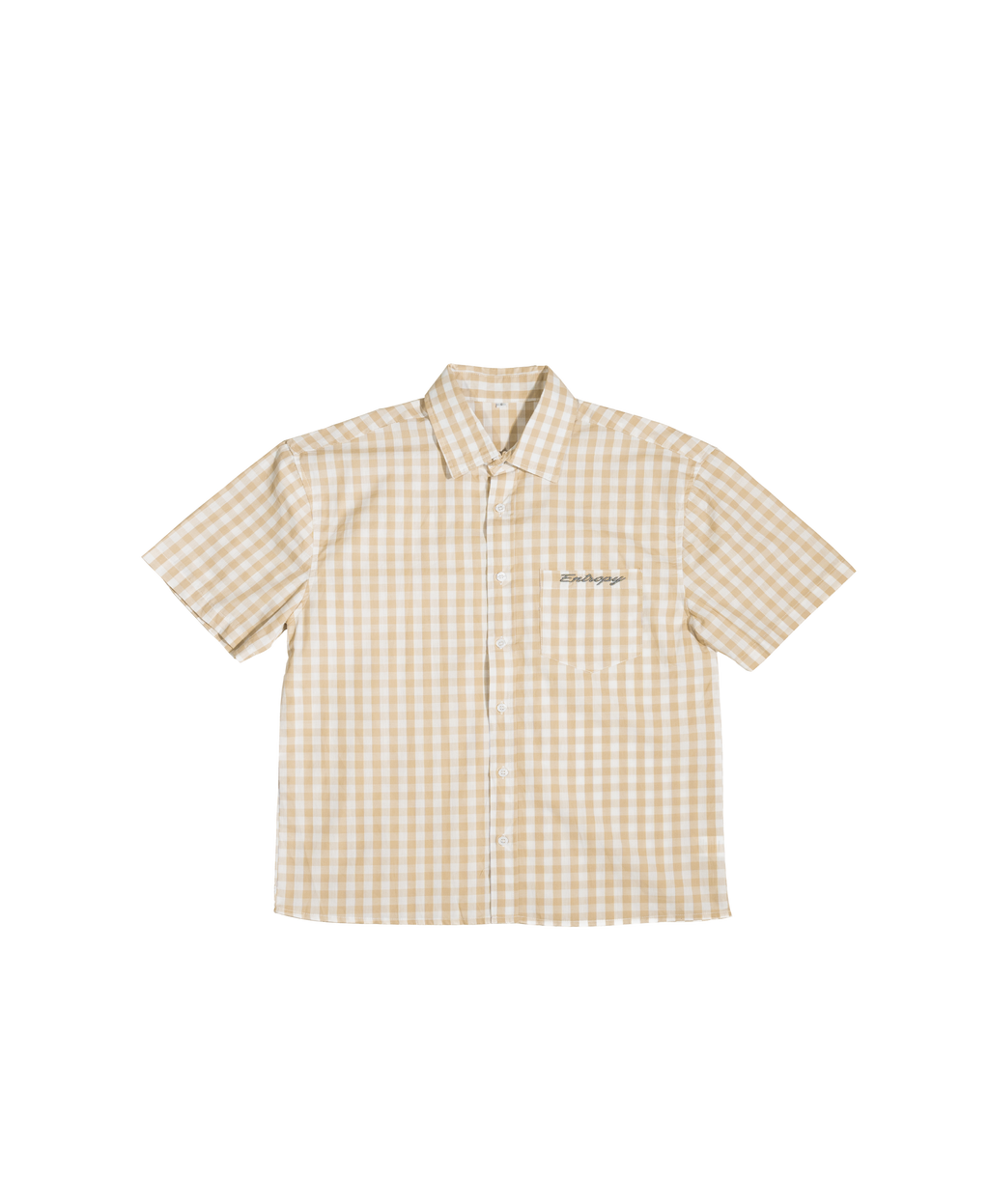 Beige Button Up